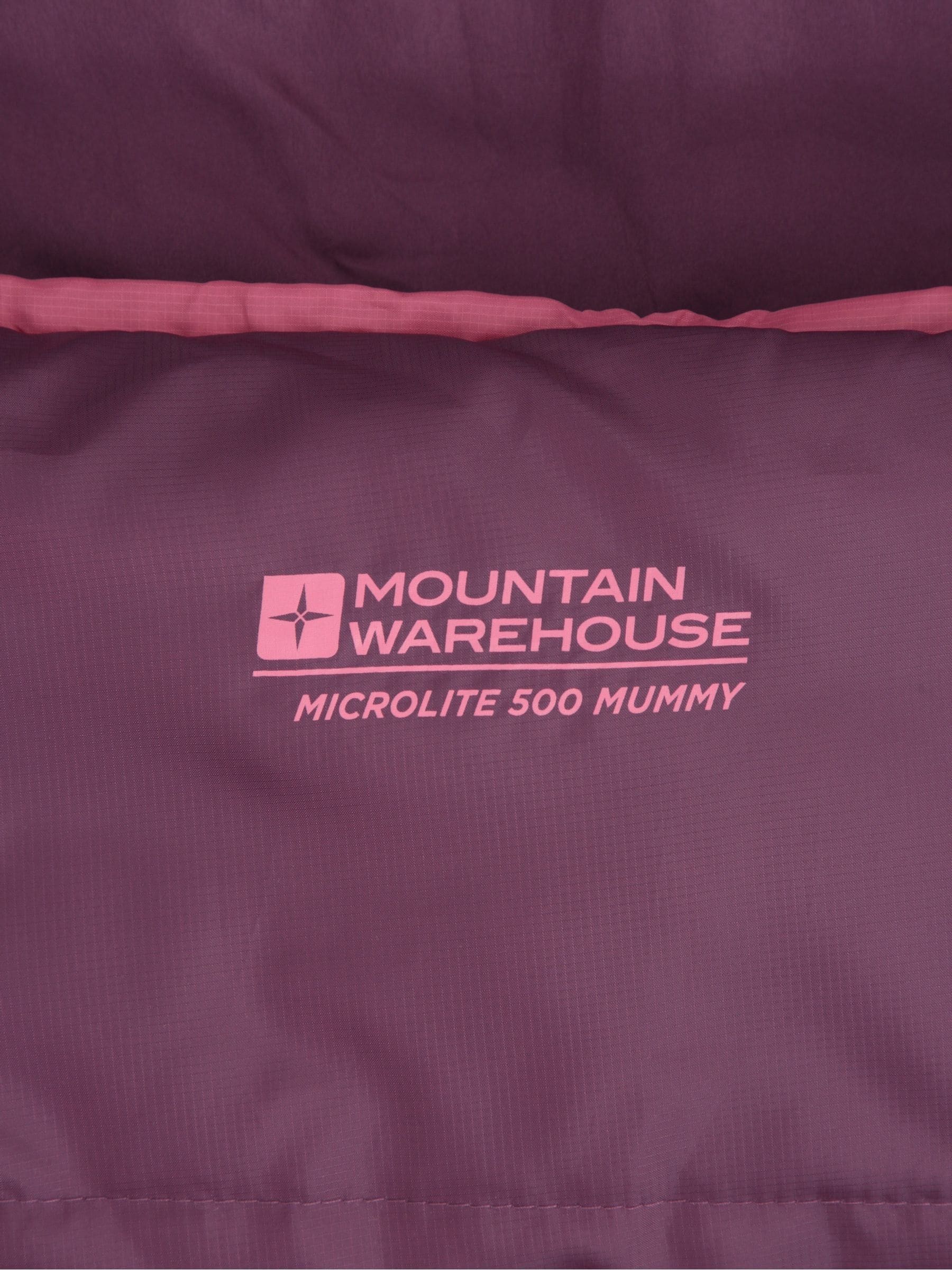 Mountain Warehouse Microlite 500 sleeping bag, UK version