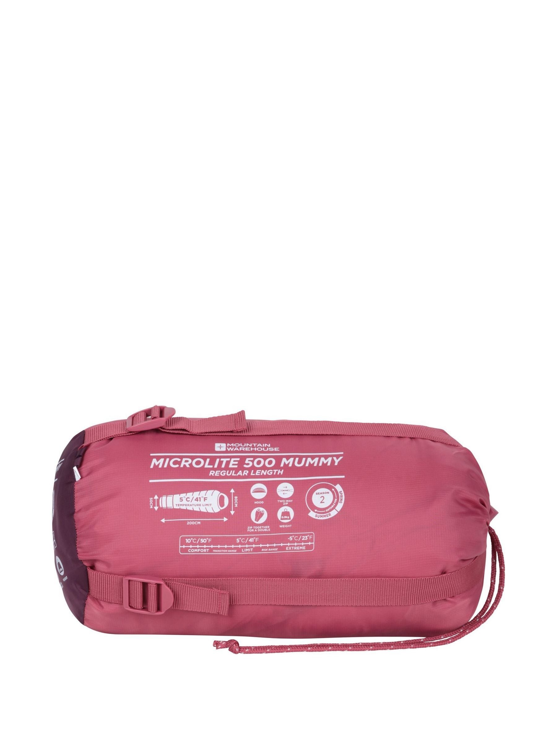 Mountain Warehouse Microlite 500 sleeping bag, UK version