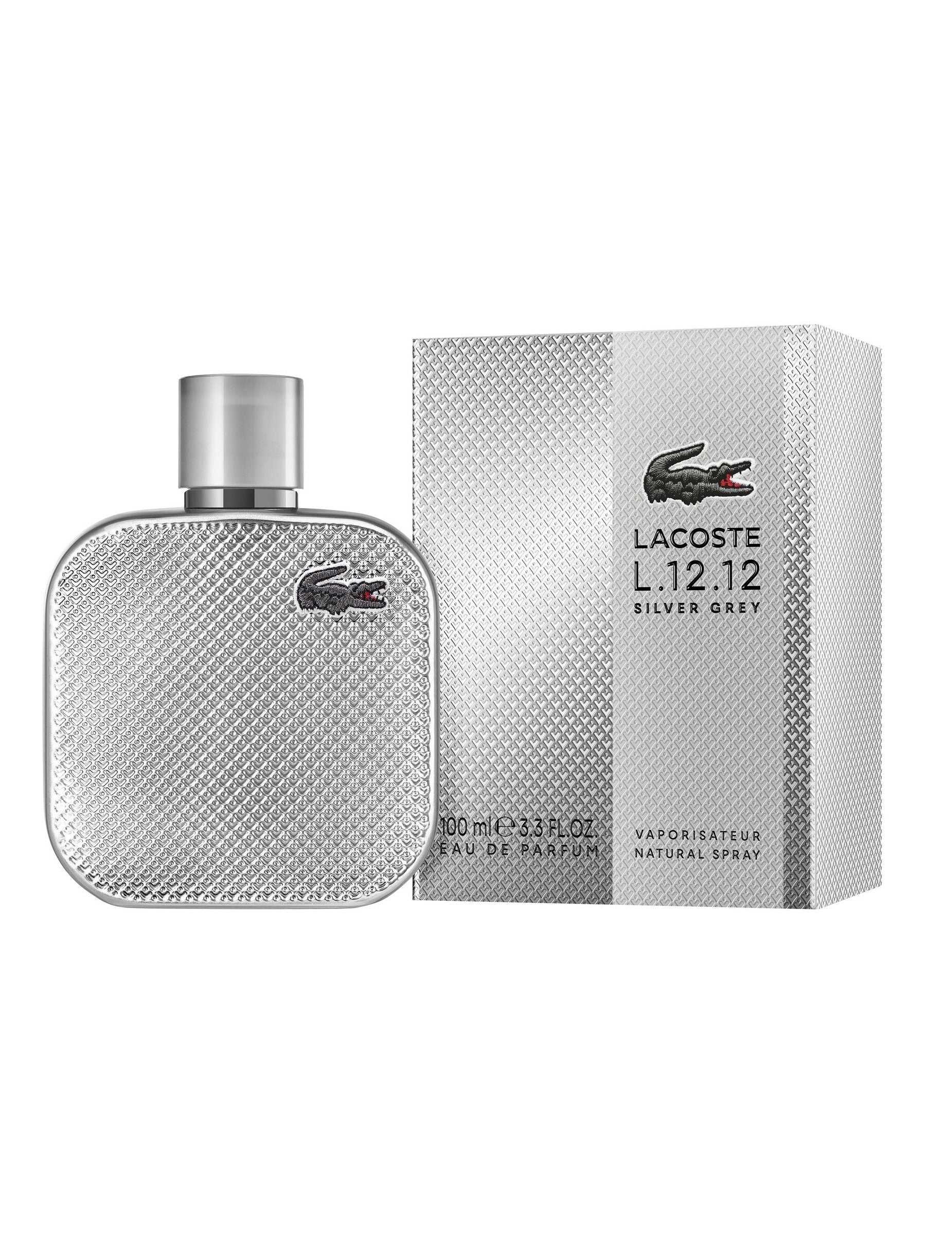 Lacoste Silver Grey Eau de Parfum 100ml, UK version