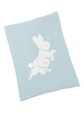 Peter Rabbit knitted blanket gift set with soft toy, UK version