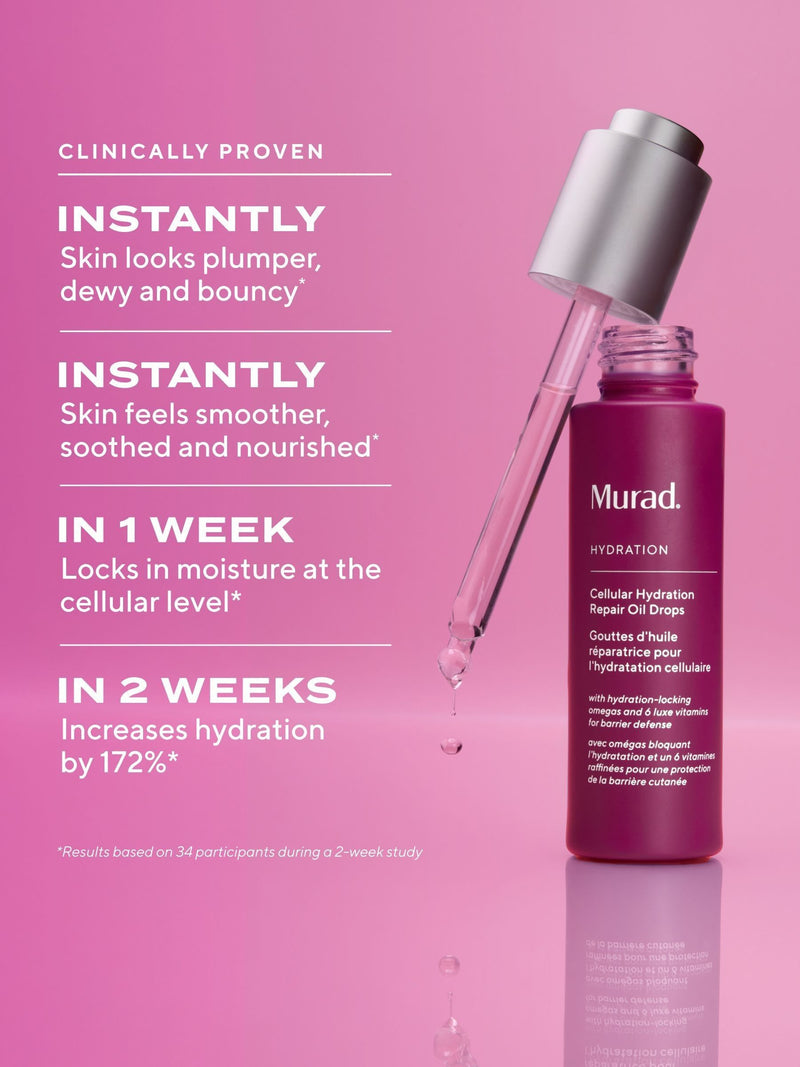 Murad Cellular Hydration Repair Oil Drops 30ml (British brand)