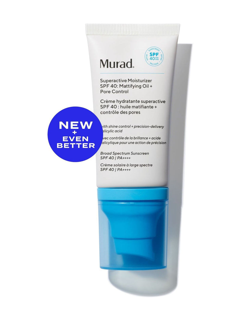 Murad Superactive Moisturizer SPF Oil and Pore Control 50ml, imported from the UK
