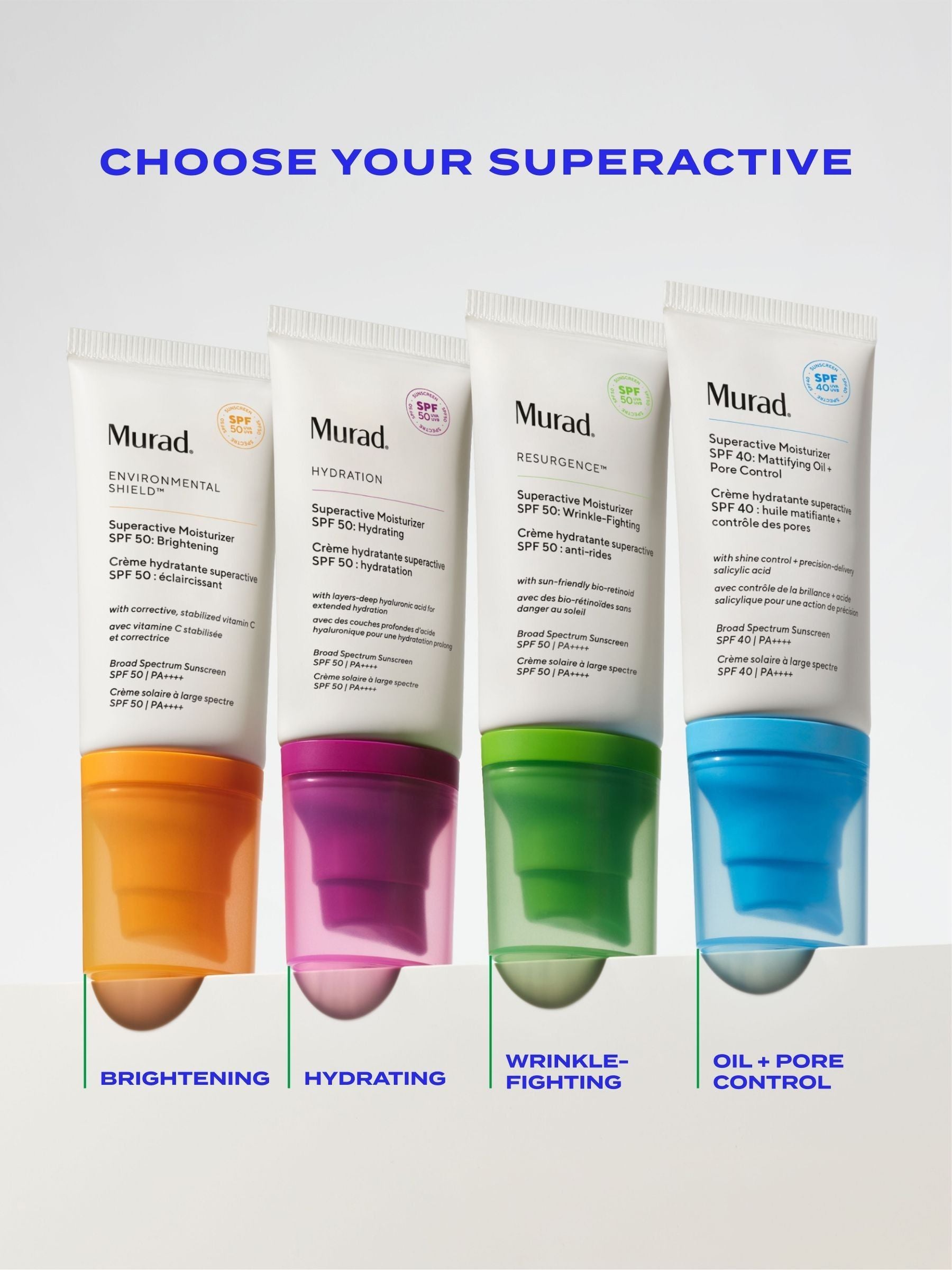 Murad Superactive Moisturizer SPF Oil and Pore Control 50ml, imported from the UK