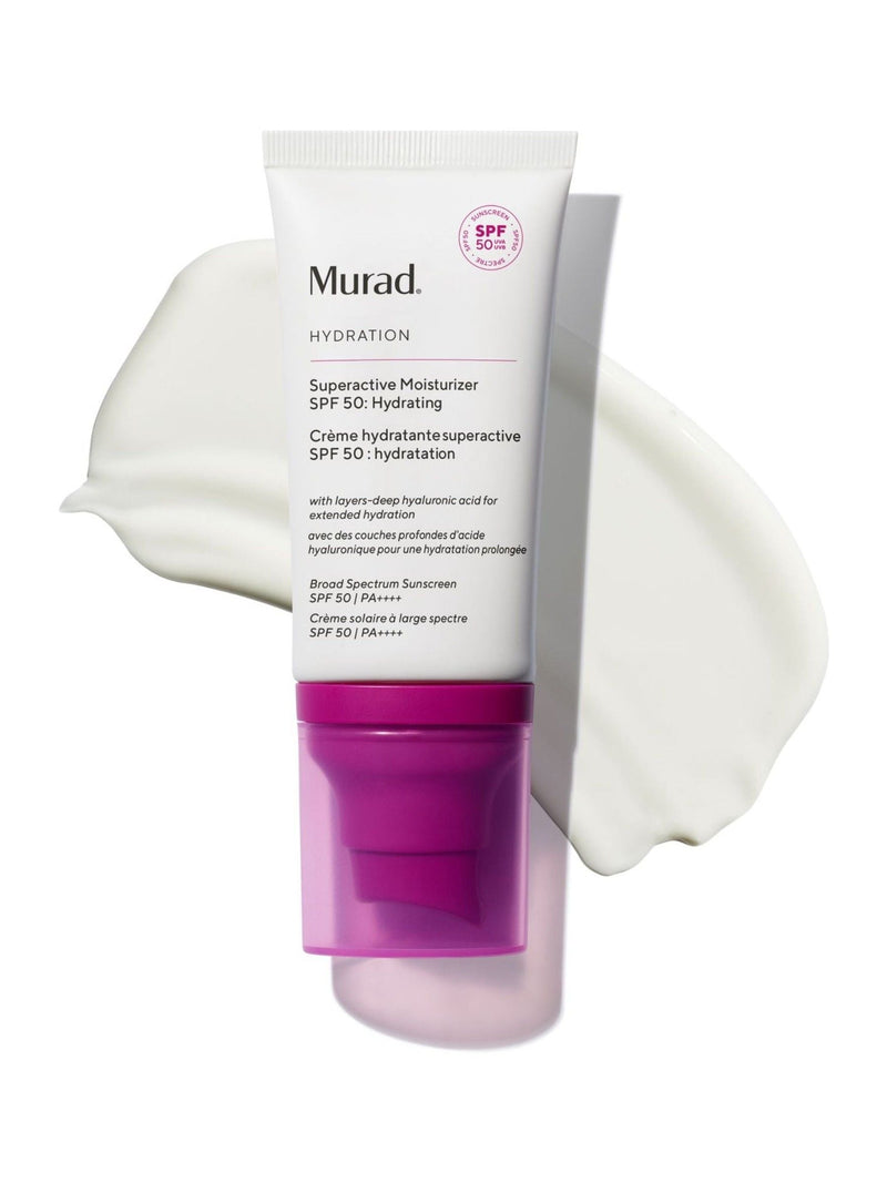 Murad Superactive Moisturizer SPF50 Hydrating 50ml, imported from the UK