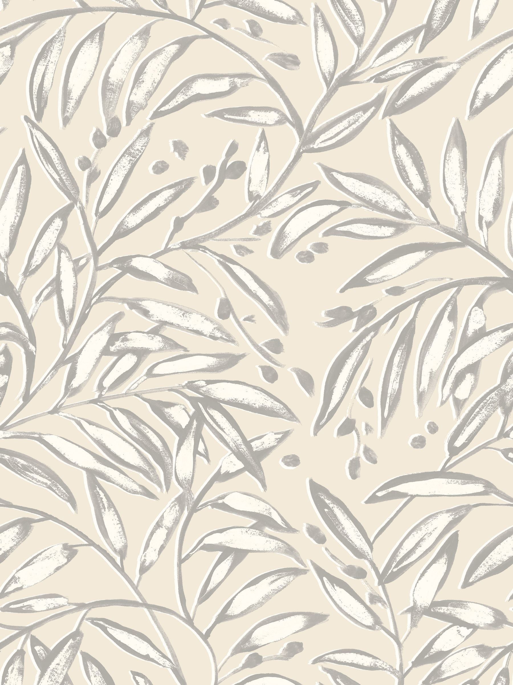 Ohpopsi Olive Lorena Vine Wallpaper Sample