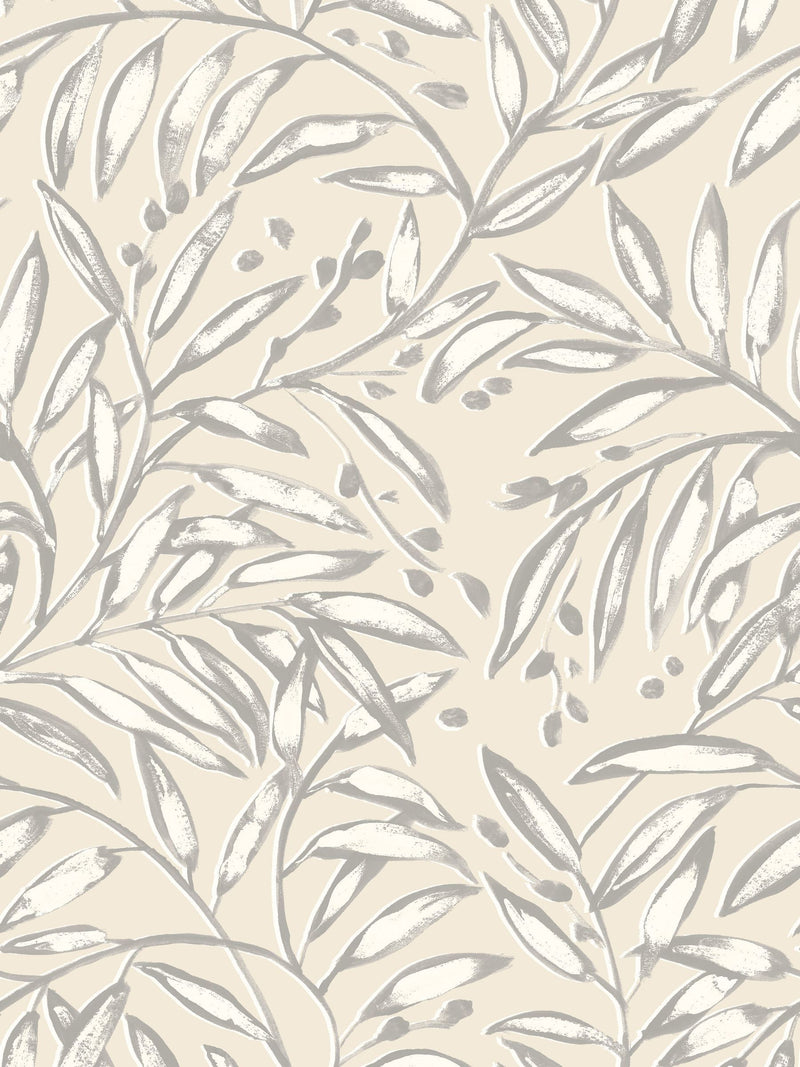Ohpopsi Olive Lorena Vine Wallpaper Sample