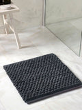 Charcoal Grey Bobble Shower Mat