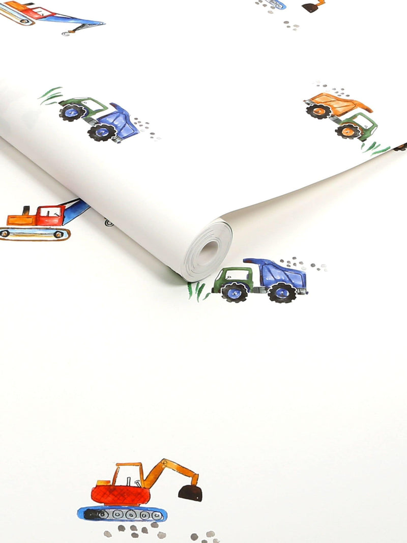 Brights transport wallpaper sample A4 - British product