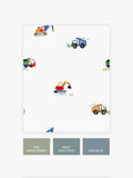 Brights transport wallpaper sample A4 - British product
