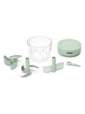 Brabantia Jade Green Tasty+ manual food chopper (British brand)