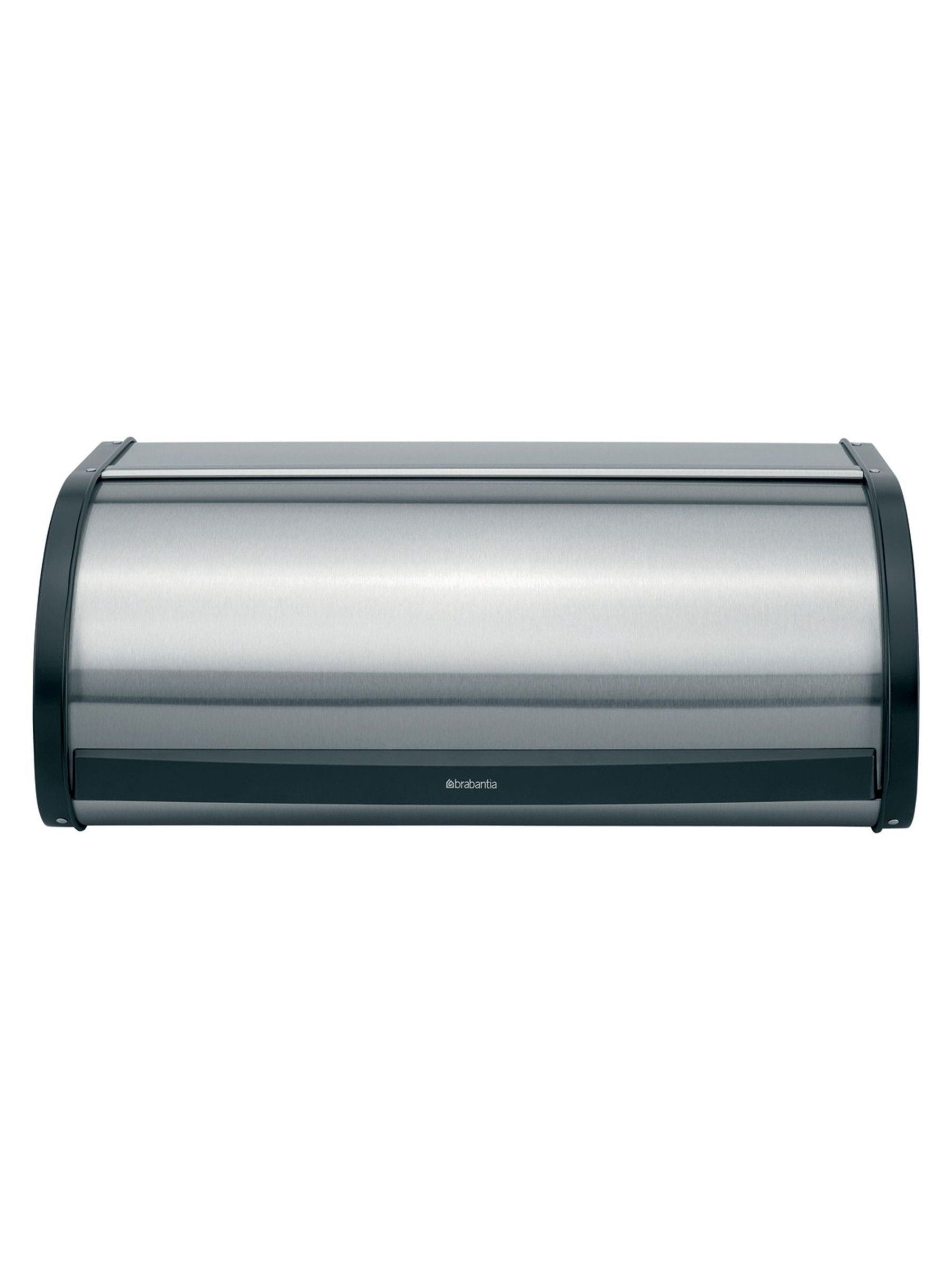 Brabantia Matt Steel Fingerprint Proof Roll Top Bread Bin