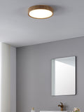 Eglo Musurita ceiling light with wood and plastic diffuser, UK version