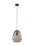 Eglo Espinal pendant light caged style 28cm, imported from the UK