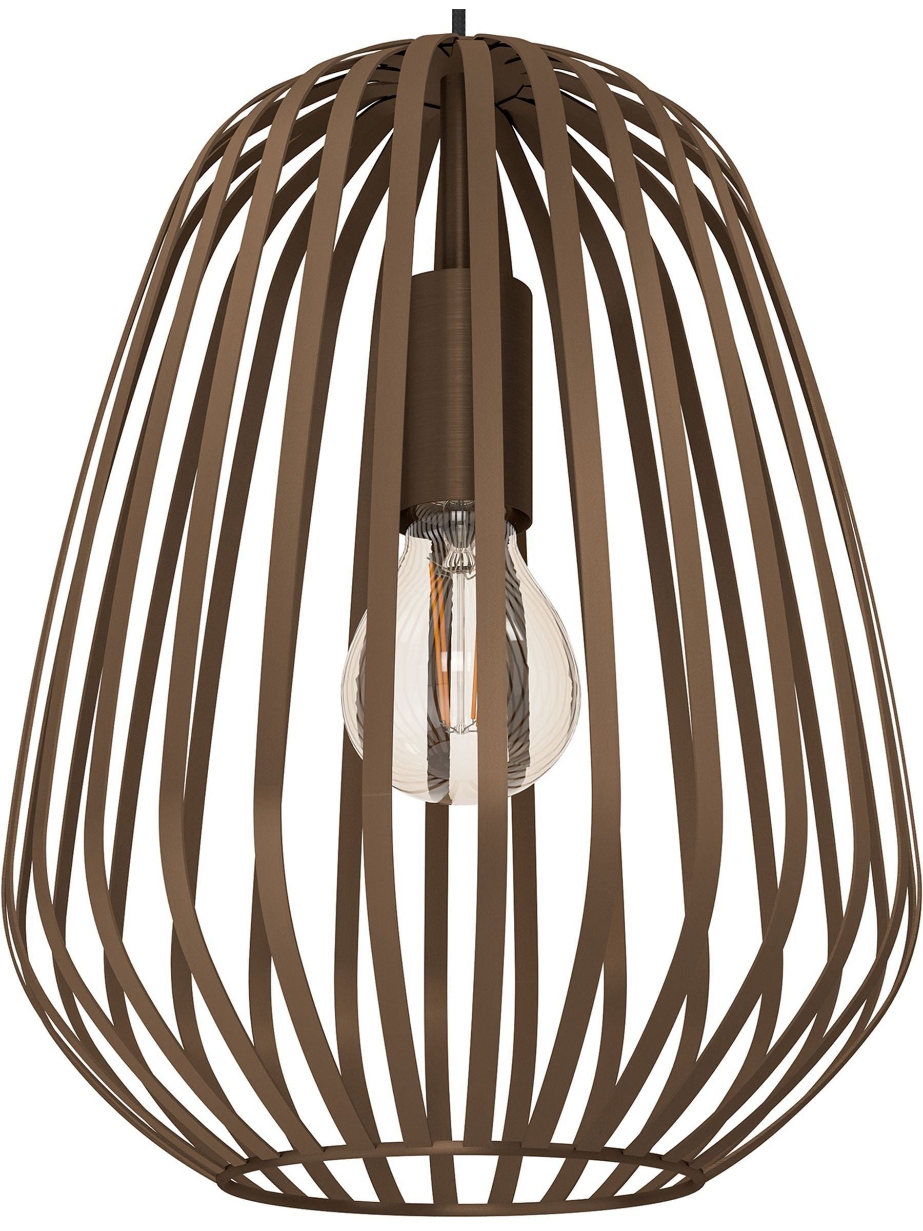 Eglo Espinal pendant light caged style 28cm, imported from the UK
