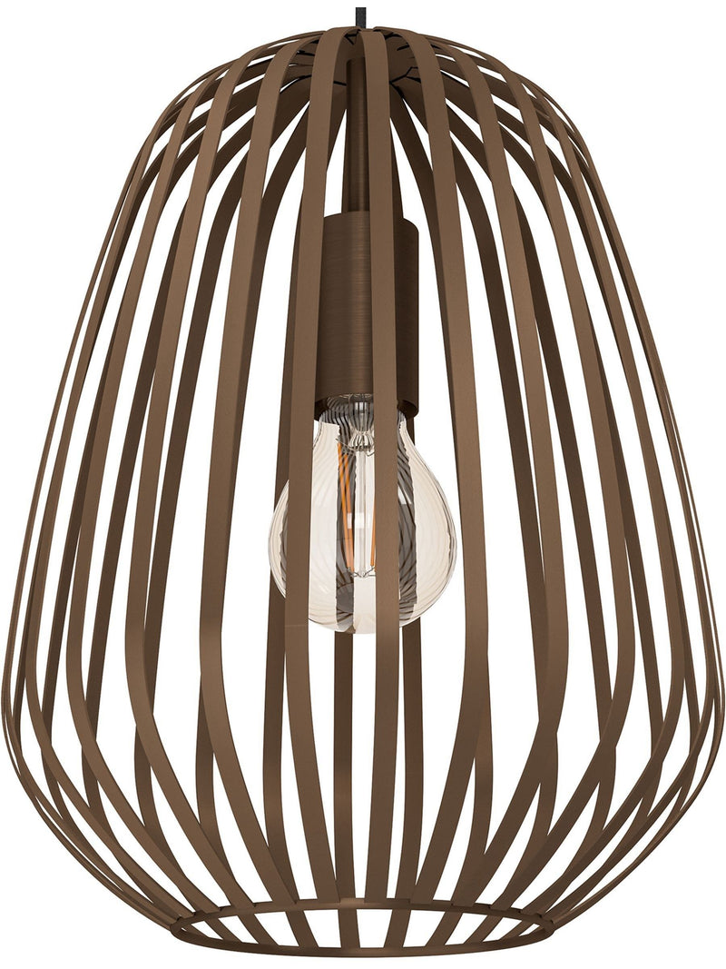 Eglo Espinal pendant light caged style 28cm, imported from the UK
