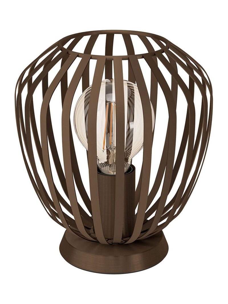 Eglo Espinal bronze steel contemporary table lamp, imported from the UK
