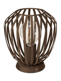 Eglo Espinal bronze steel contemporary table lamp, imported from the UK