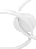 Eglo Amandolo LED ceiling light white aluminium (British brand)