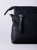 Lakeland Leather black Eden cross-body bag - British product