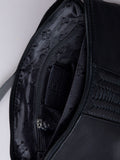 Lakeland Leather black Eden cross-body bag - British product