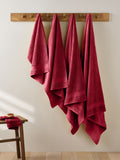 Red Egyptian Cotton Towel