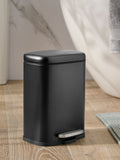 Black soft close pedal bin 5 litre (British brand)