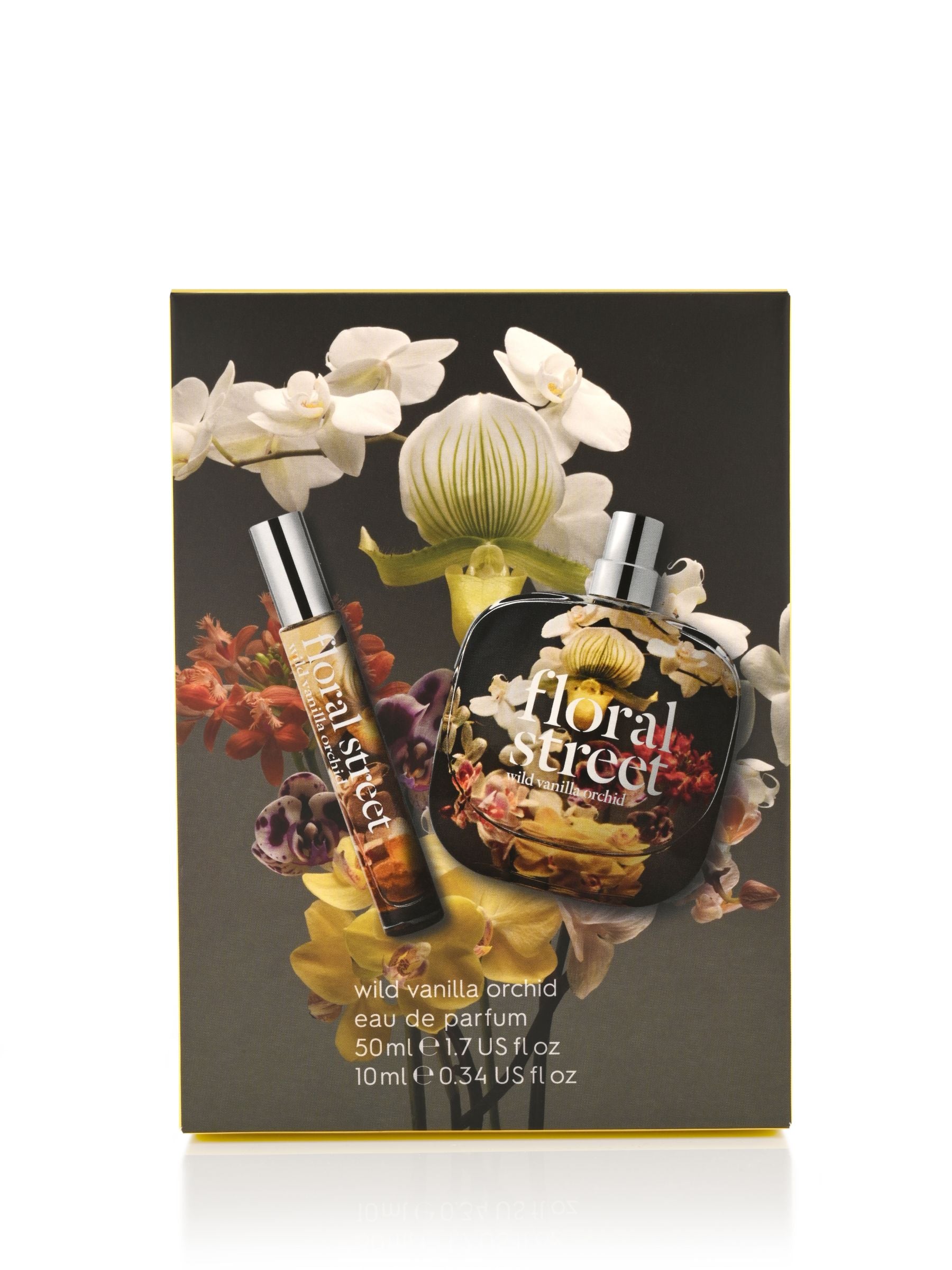 Floral Street Wild Vanilla Orchid perfume gift set 50ml & 10ml - British product