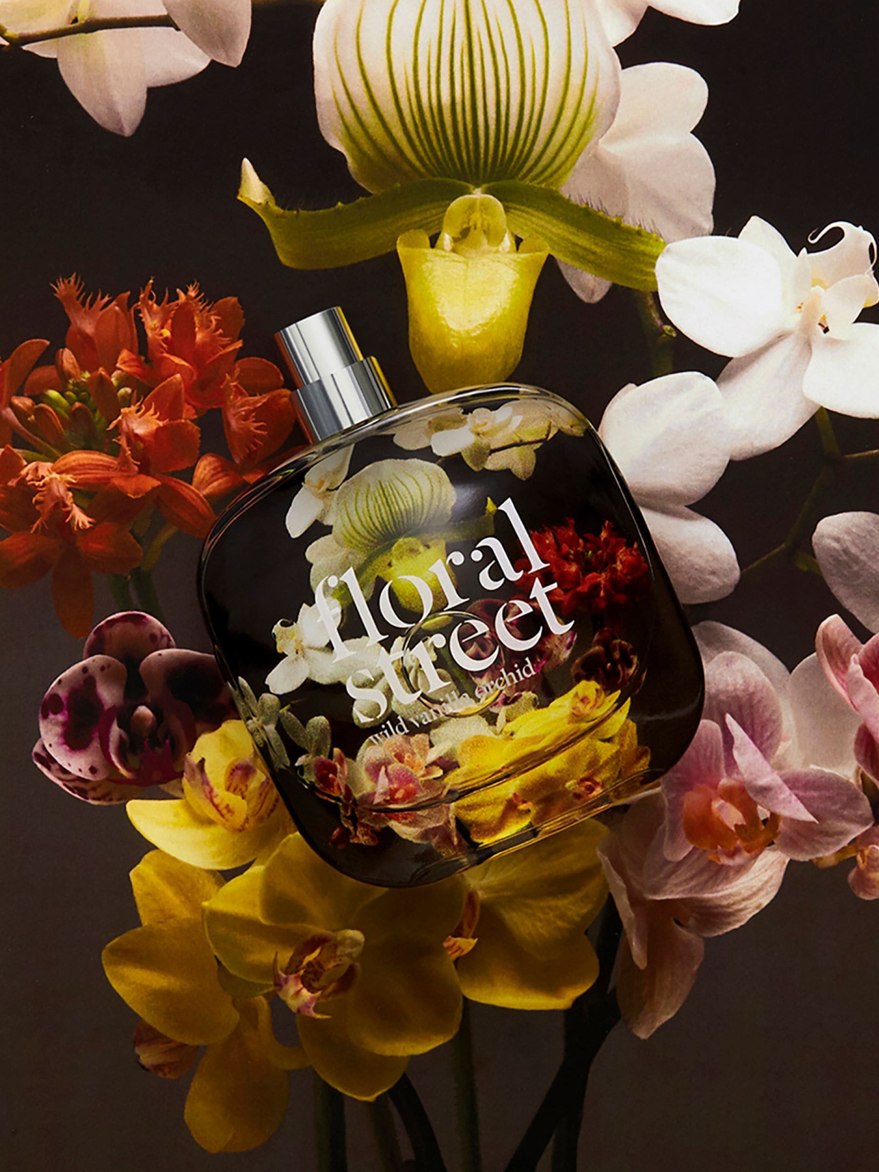 Floral Street Wild Vanilla Orchid perfume gift set 50ml & 10ml - British product