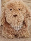 Natural Louis the Labradoodle draught excluder, British product