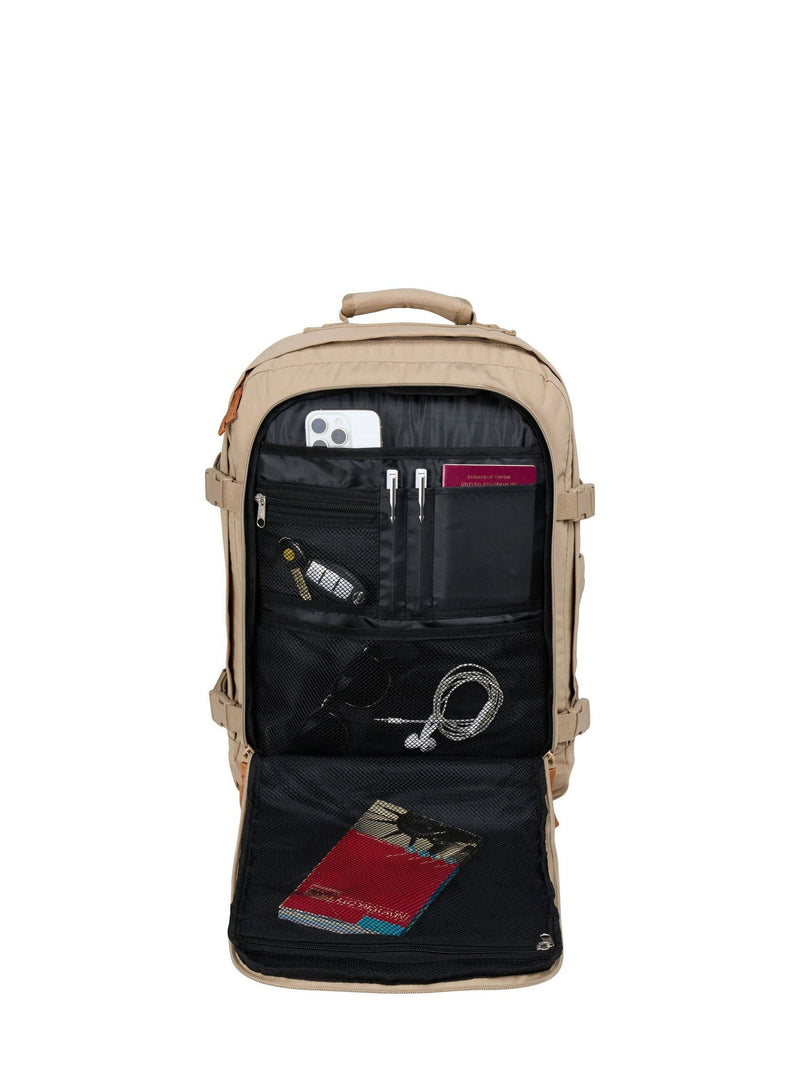 Cabin Max Cream Metz 30L cabin bag, imported from the UK