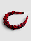 JoJo Maman Bébé tartan ruffle headband - British product