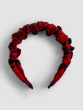 JoJo Maman Bébé tartan ruffle headband - British product