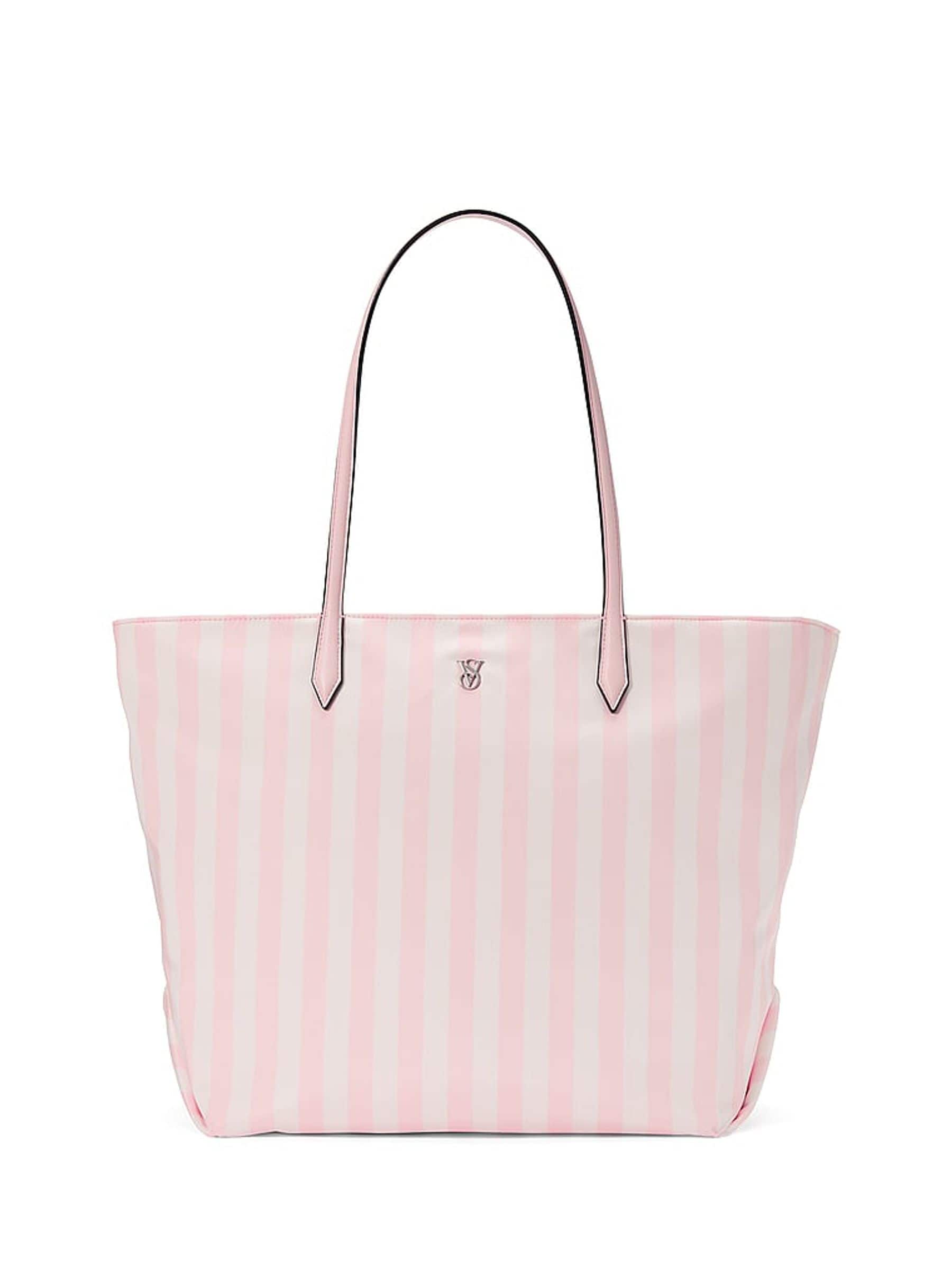 Victoria's Secret Iconic Stripe Pink Tote Bag - British product