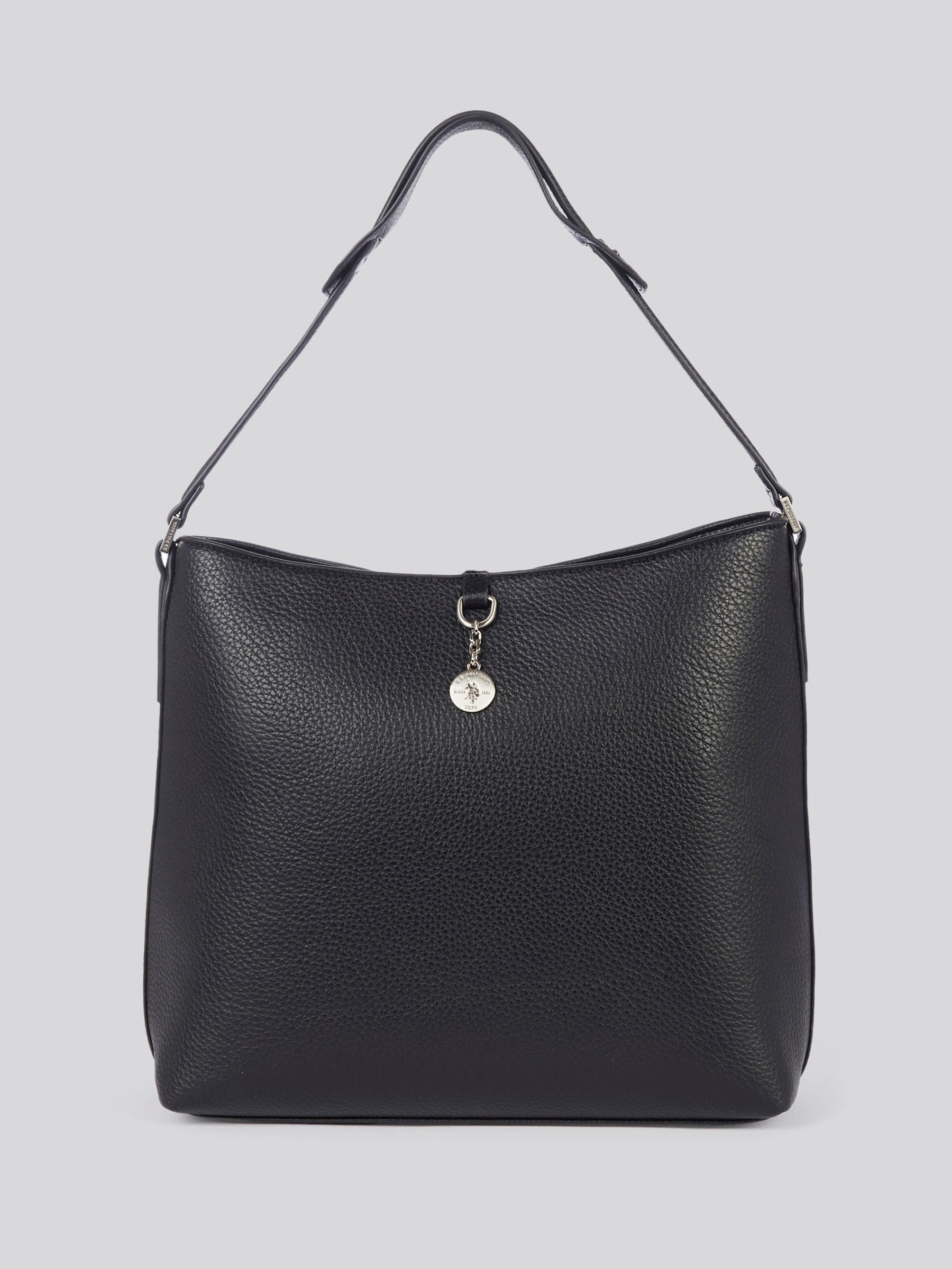 US Polo Assn. Breezy Hobo Bag black, imported from the UK