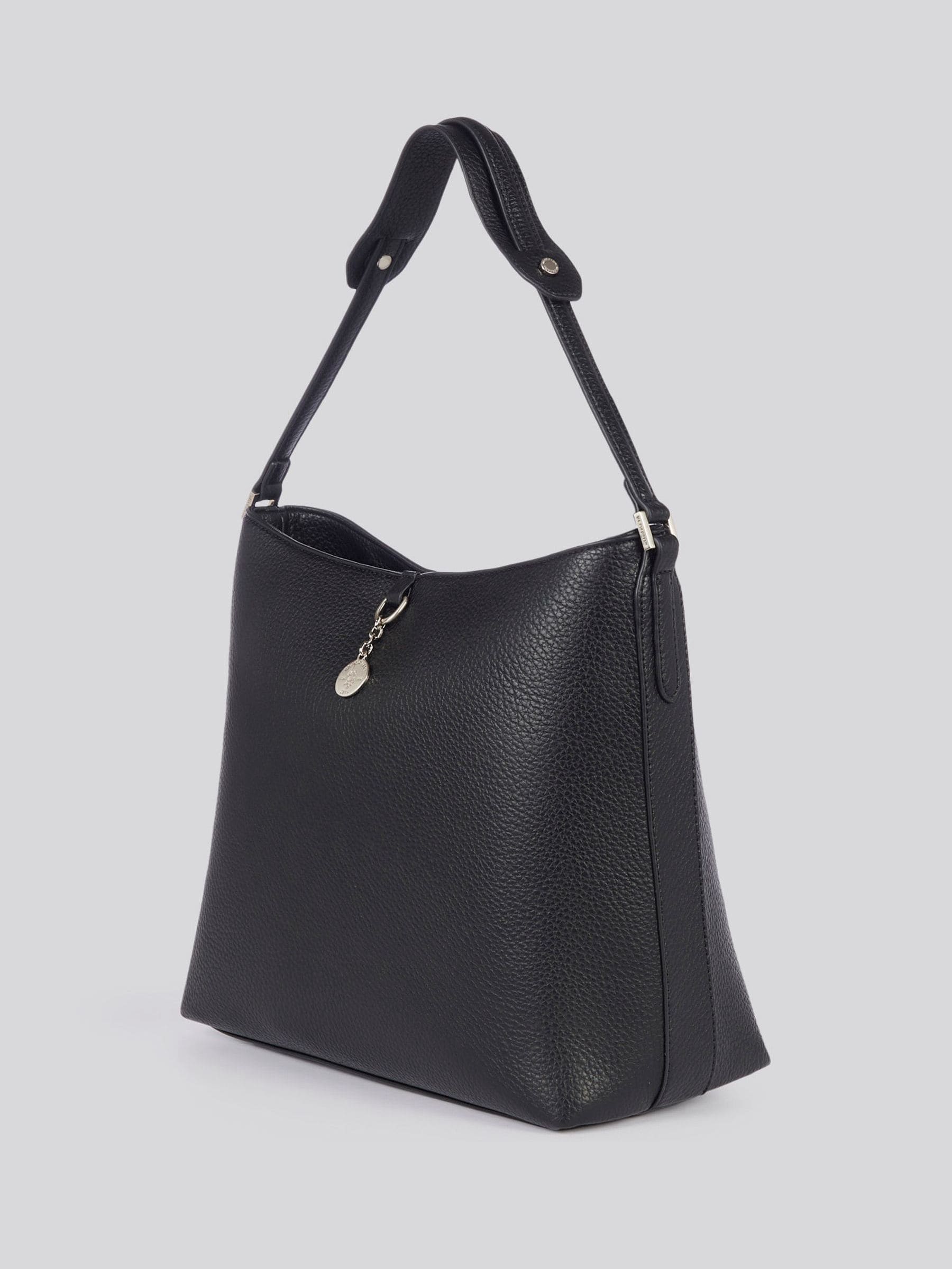 US Polo Assn. Breezy Hobo Bag black, imported from the UK