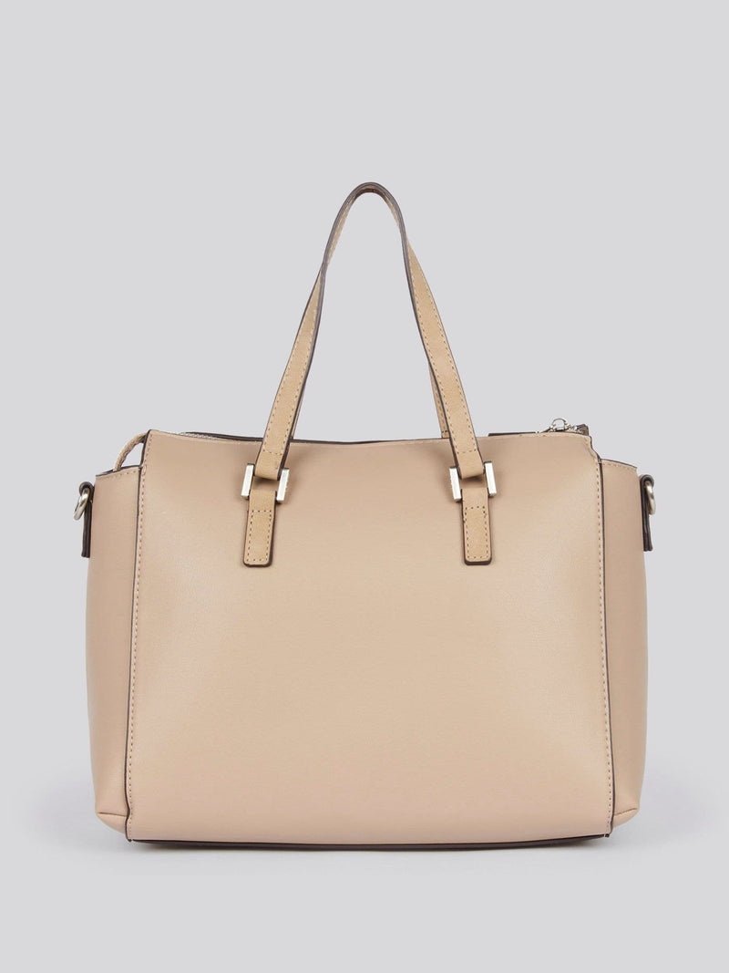 U.S. Polo Assn. nude romantic double handle bag, imported from the UK