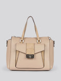 U.S. Polo Assn. nude romantic double handle bag, imported from the UK
