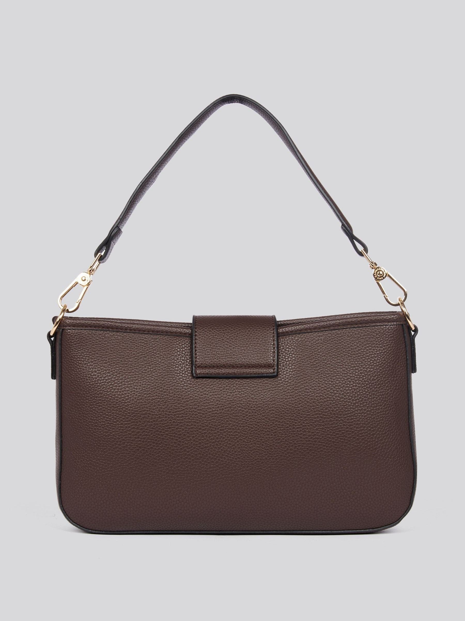 U.S. Polo Assn. Stanford Baguette bag in brown, UK version