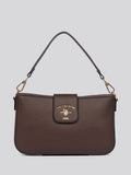 U.S. Polo Assn. Stanford Baguette bag in brown, UK version
