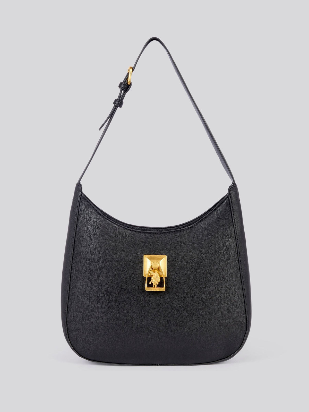 U.S. Polo Assn. women's Earth hobo bag black (British brand)