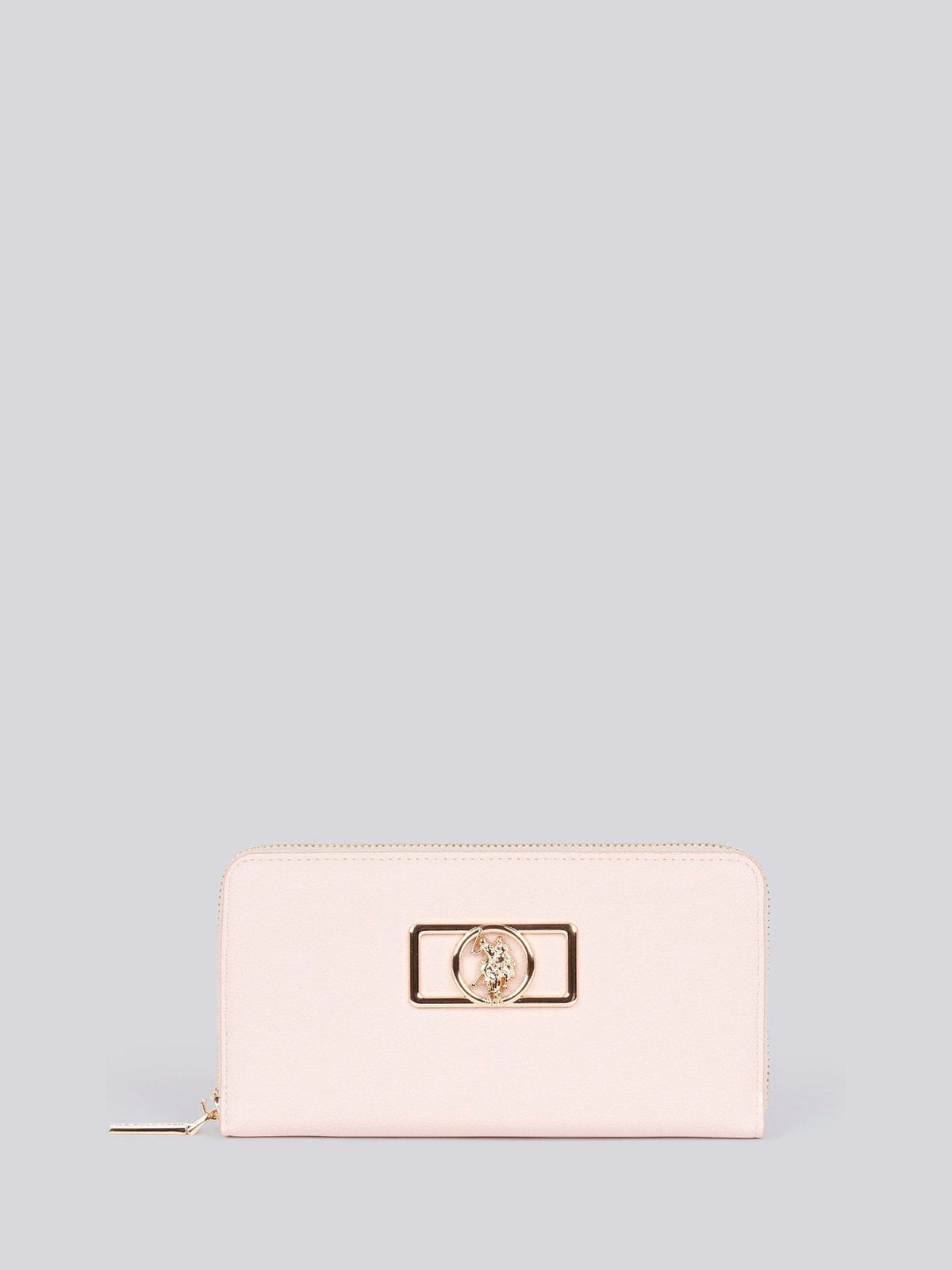 U.S. Polo Assn. pink zip-around wallet, UK version