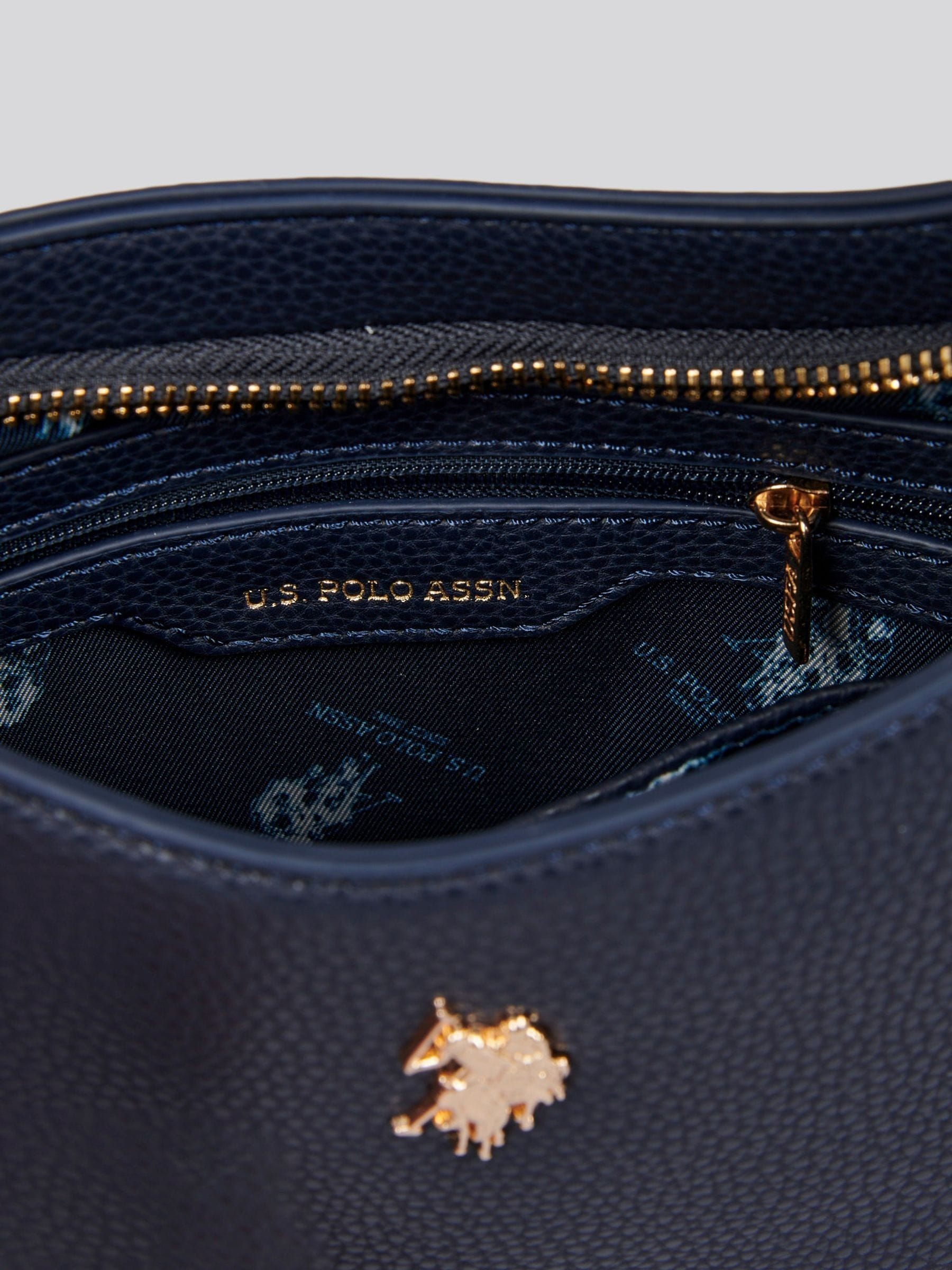 U.S. Polo Assn. Mansion small hobo bag (British brand)