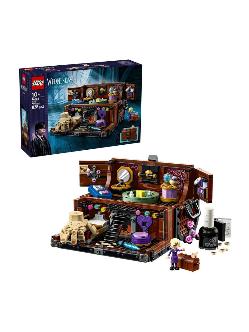 LEGO Wednesday Thing's Apartment building set with mini dolls - British product