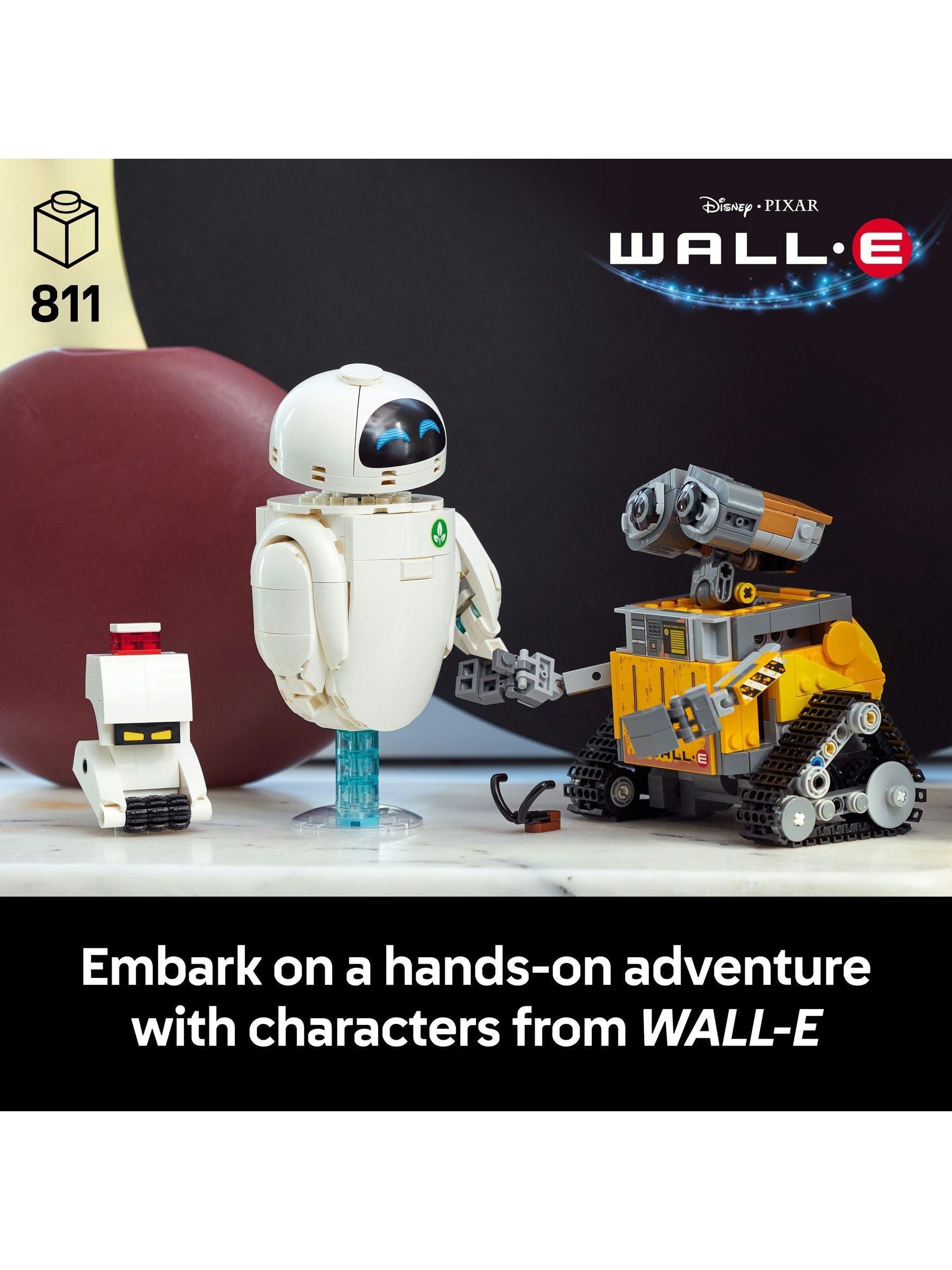 LEGO Disney Pixar WALL-E and EVE building set 43279 - British product