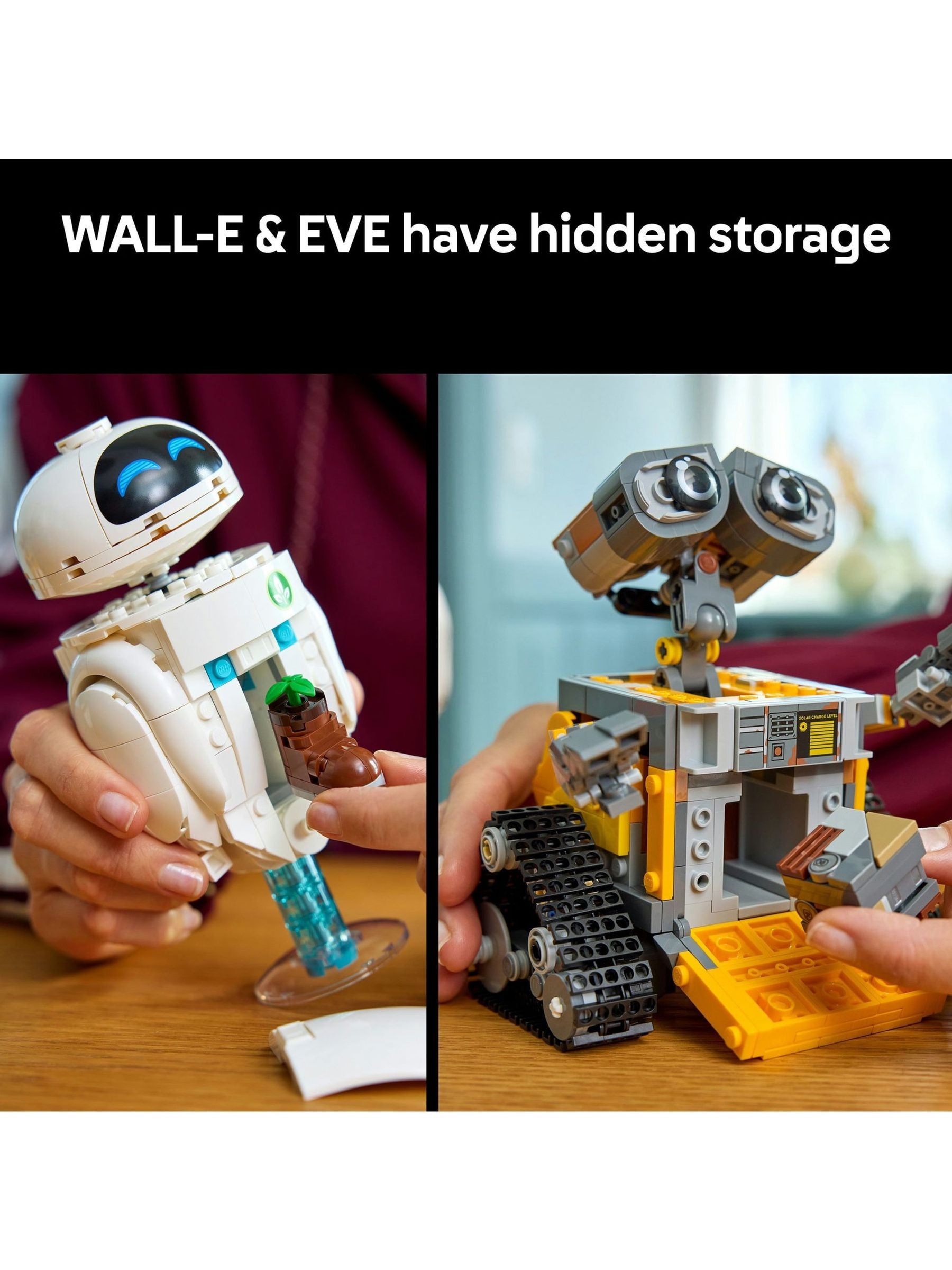 LEGO Disney Pixar WALL-E and EVE building set 43279 - British product