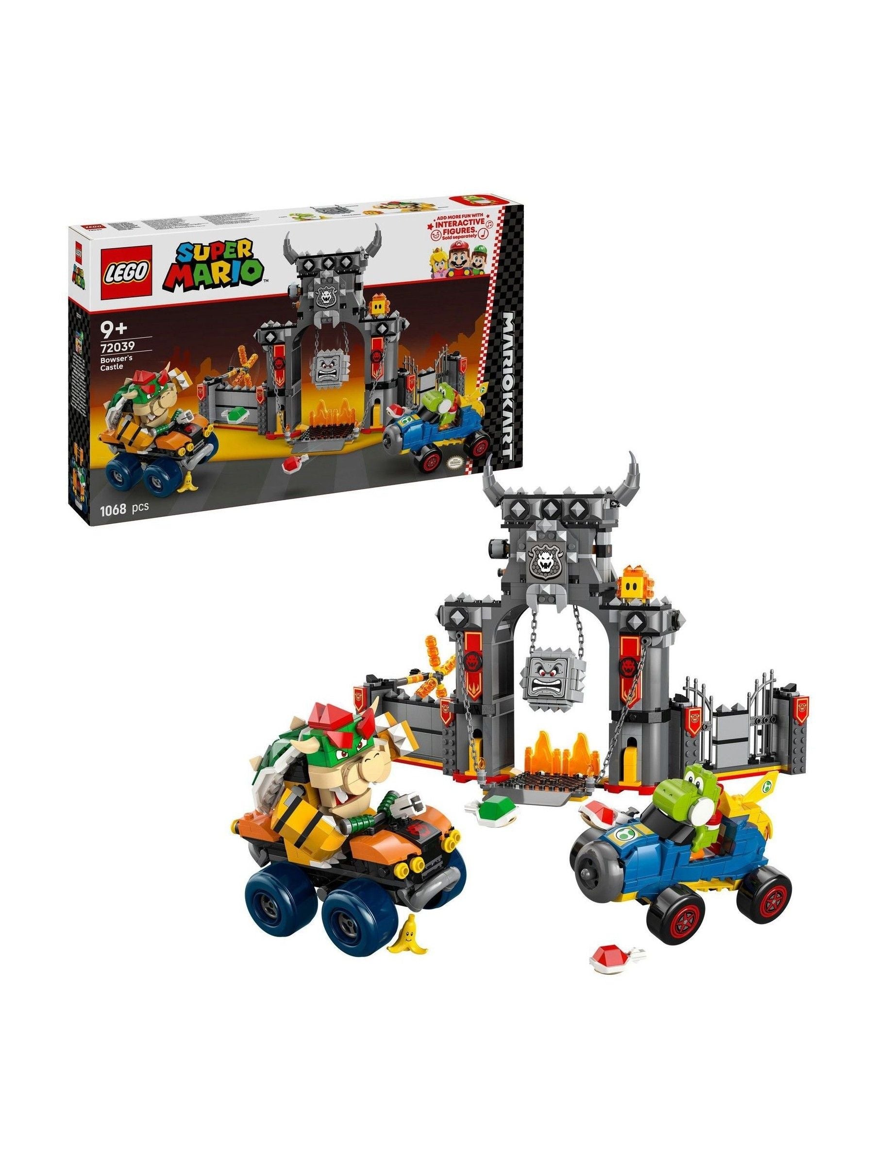 LEGO Super Mario Bowsers Castle building toy set 72039 (British brand)