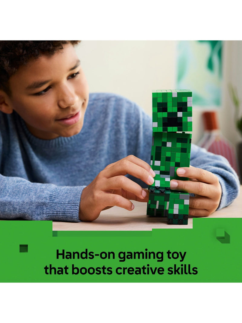 LEGO Minecraft Creeper figure building toy set 665 pieces - British product