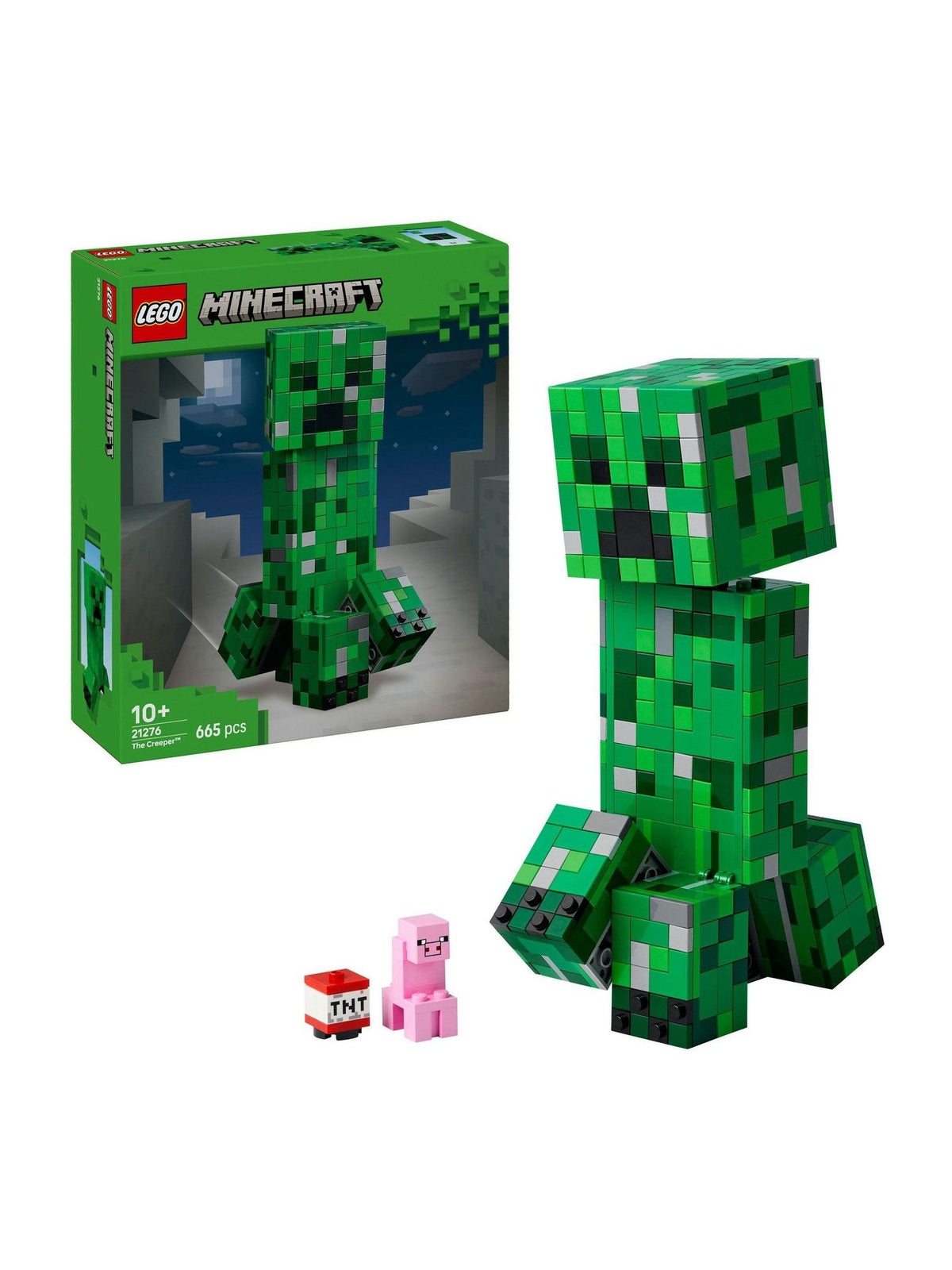 LEGO Minecraft Creeper figure building toy set 665 pieces - British product
