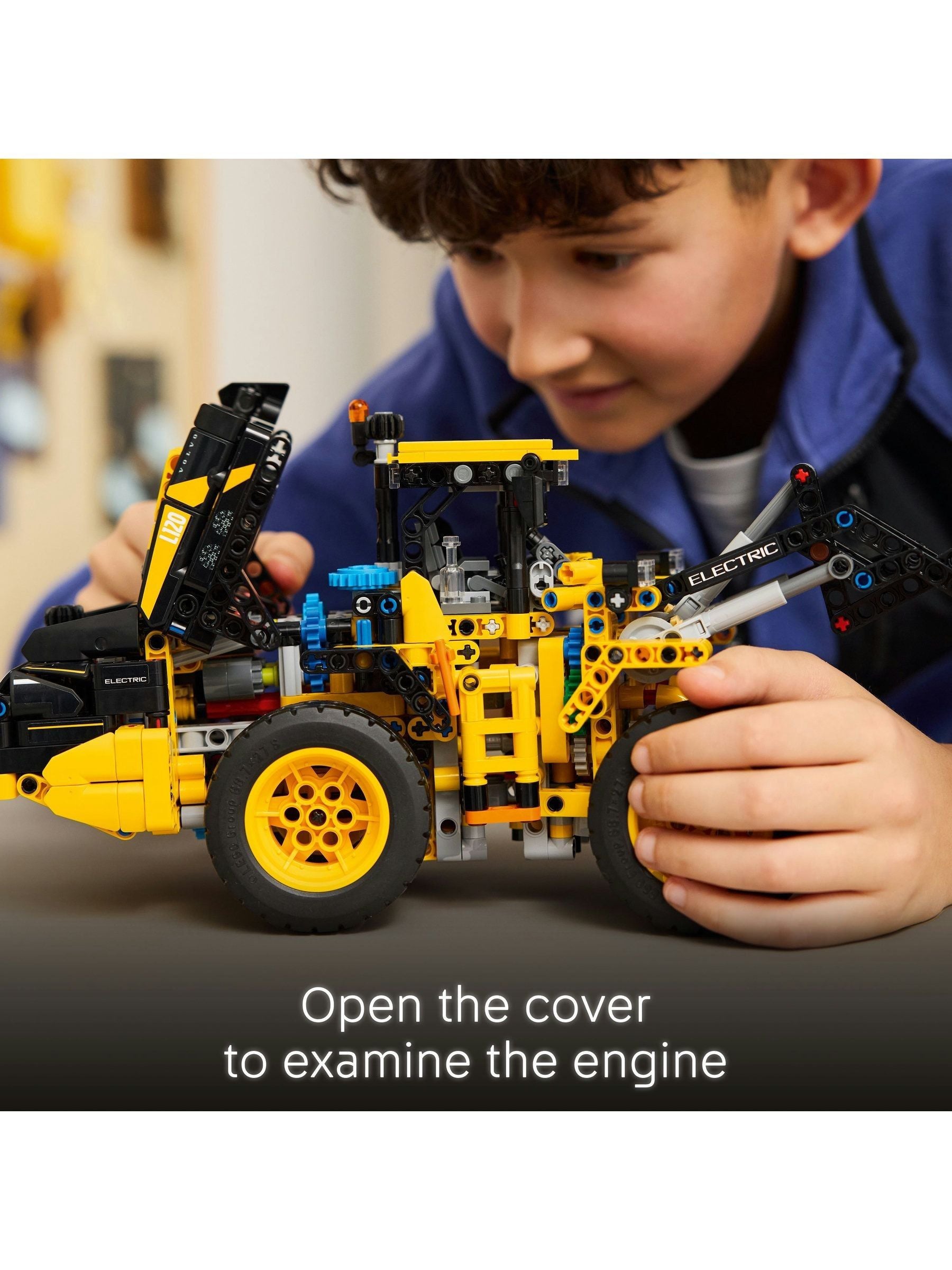 LEGO Technic Volvo L120 wheel loader building set, imported from the UK