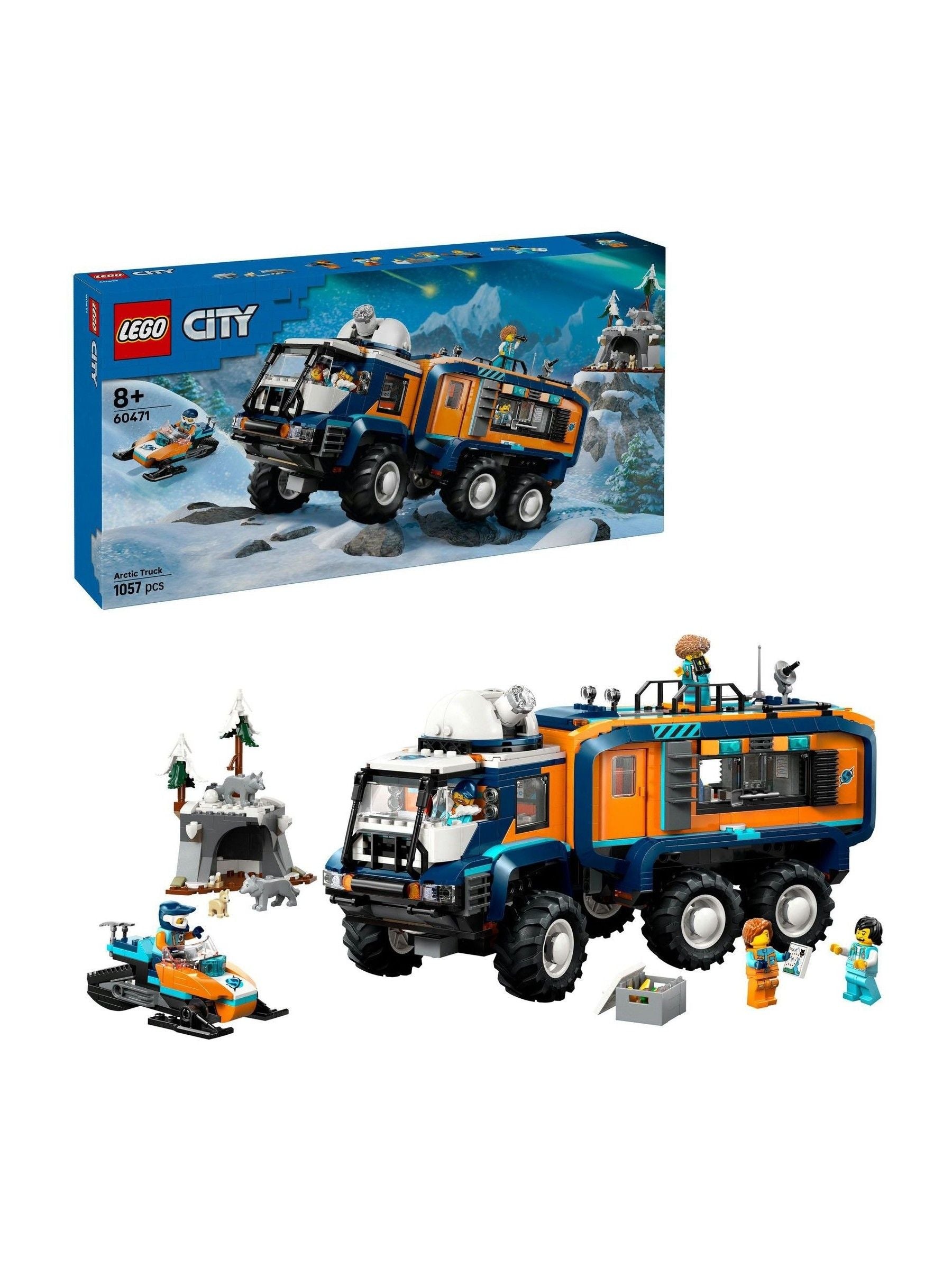 LEGO Arctic Explorer Science Lab truck toy 28cm (British brand)